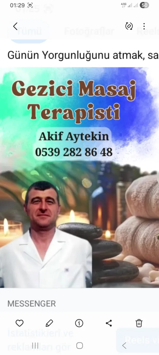 Evinizde masaj hizmeti