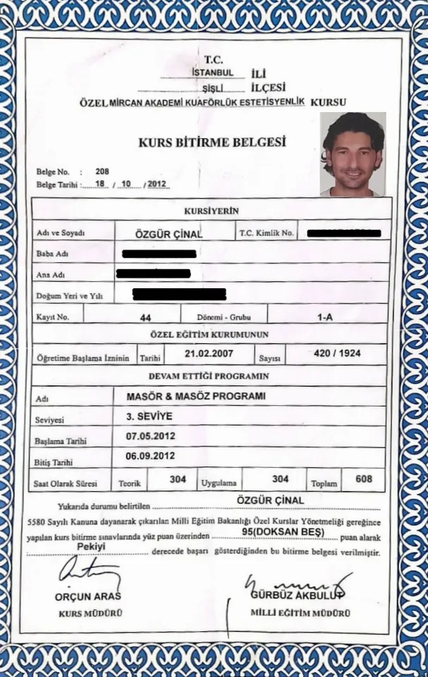 Özgür Çinal — kapak